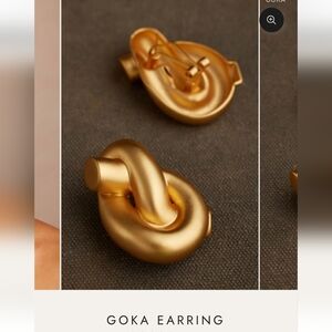 Goka Gold Earrings